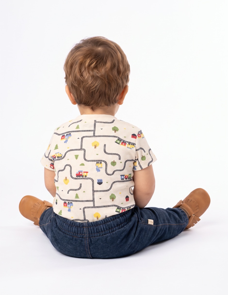 Conjunto pantalón de algodón para bebé niño 2