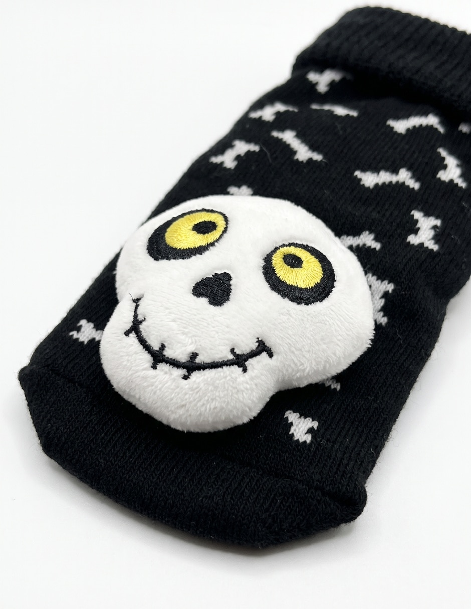 Tín antiderrapante halloween de algodón para bebé niño 3