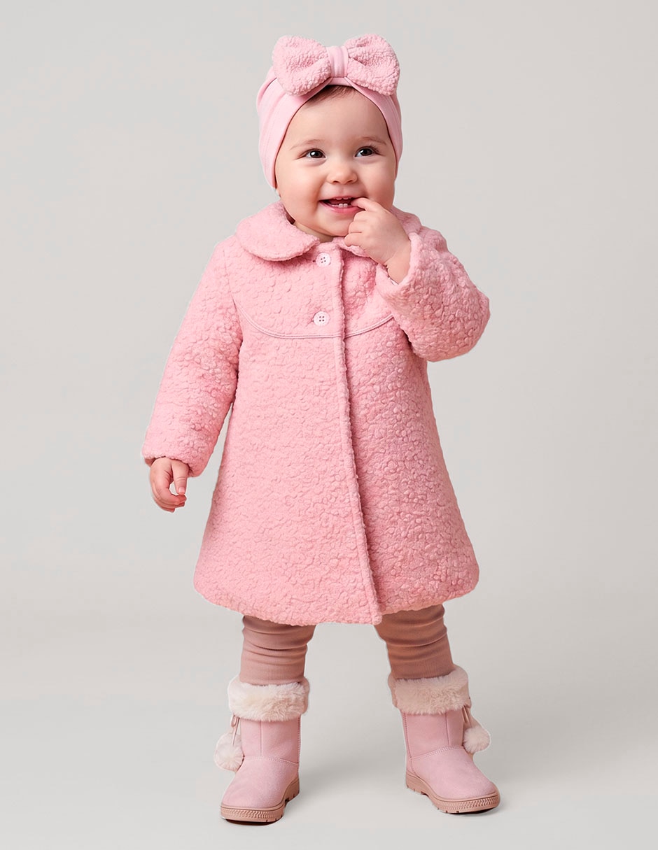 Abrigo calgary para bebé niña Abrigo calgary para bebé niña