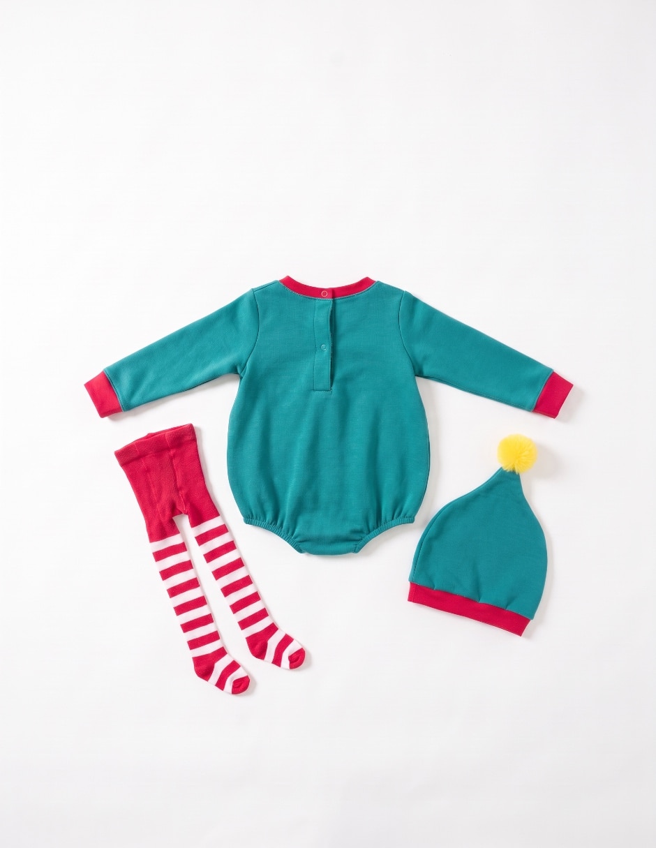 Conjunto de 3 piezas para bebé unisex 4