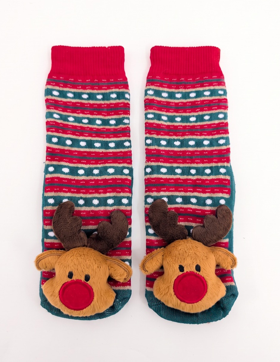 Calcetines antiderrapante navidad de algodón para bebé Calcetines antiderrapante navidad de algodón para bebé
