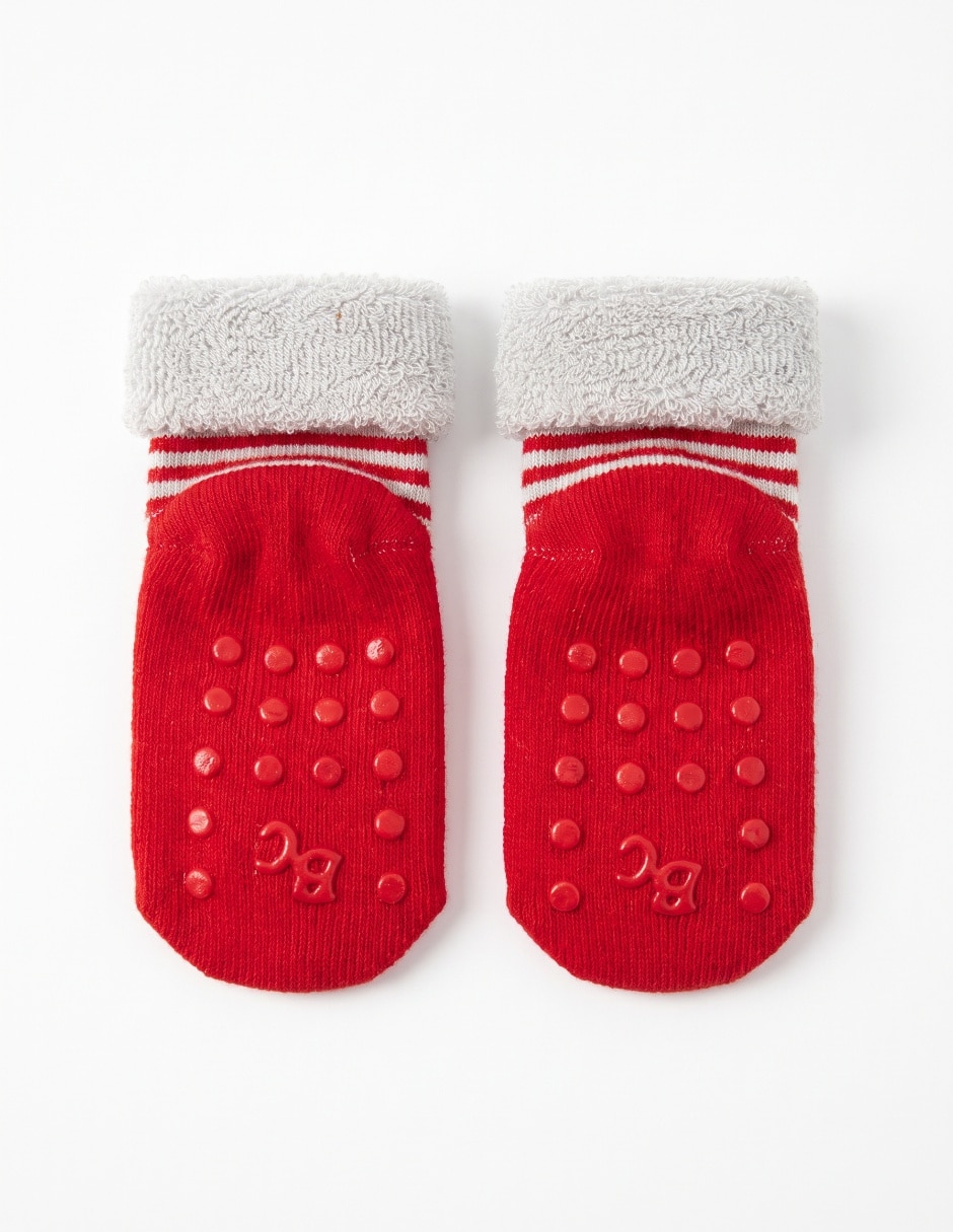 Calcetín navideño antideslizante para bebé 2