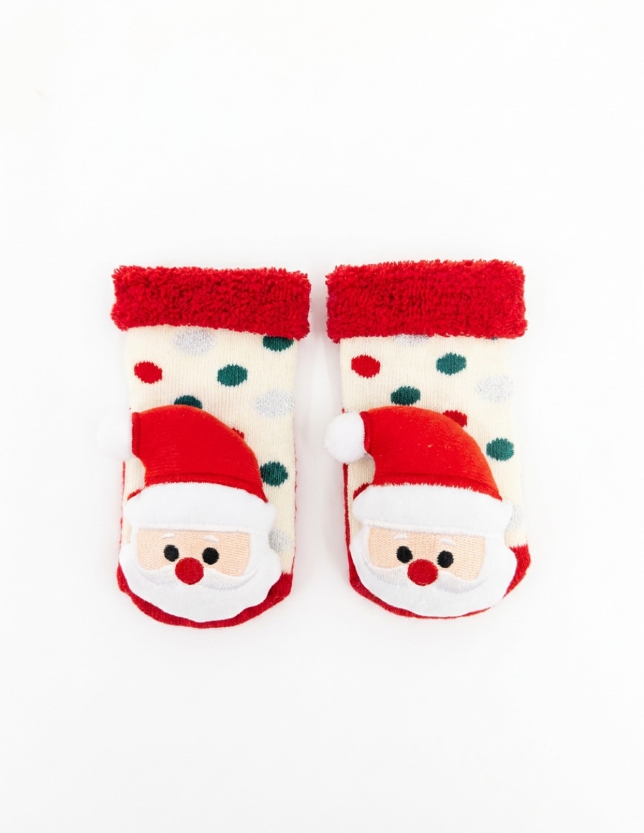 Calcetines antiderrapante navidad de algodón para bebé Calcetines antiderrapante navidad de algodón para bebé