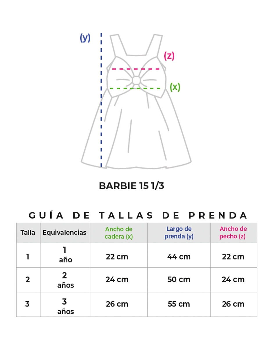 Vestido para bebé niña 6