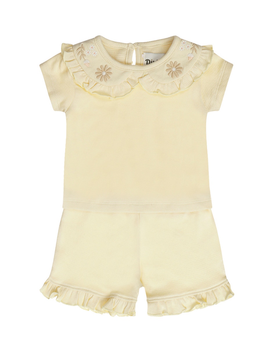 Conjunto Casual de Algodón y elastano para Bebé / Infantil Niña