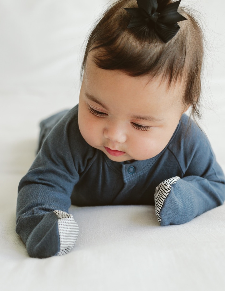Mameluco de algodón orgánico para bebé niña 2