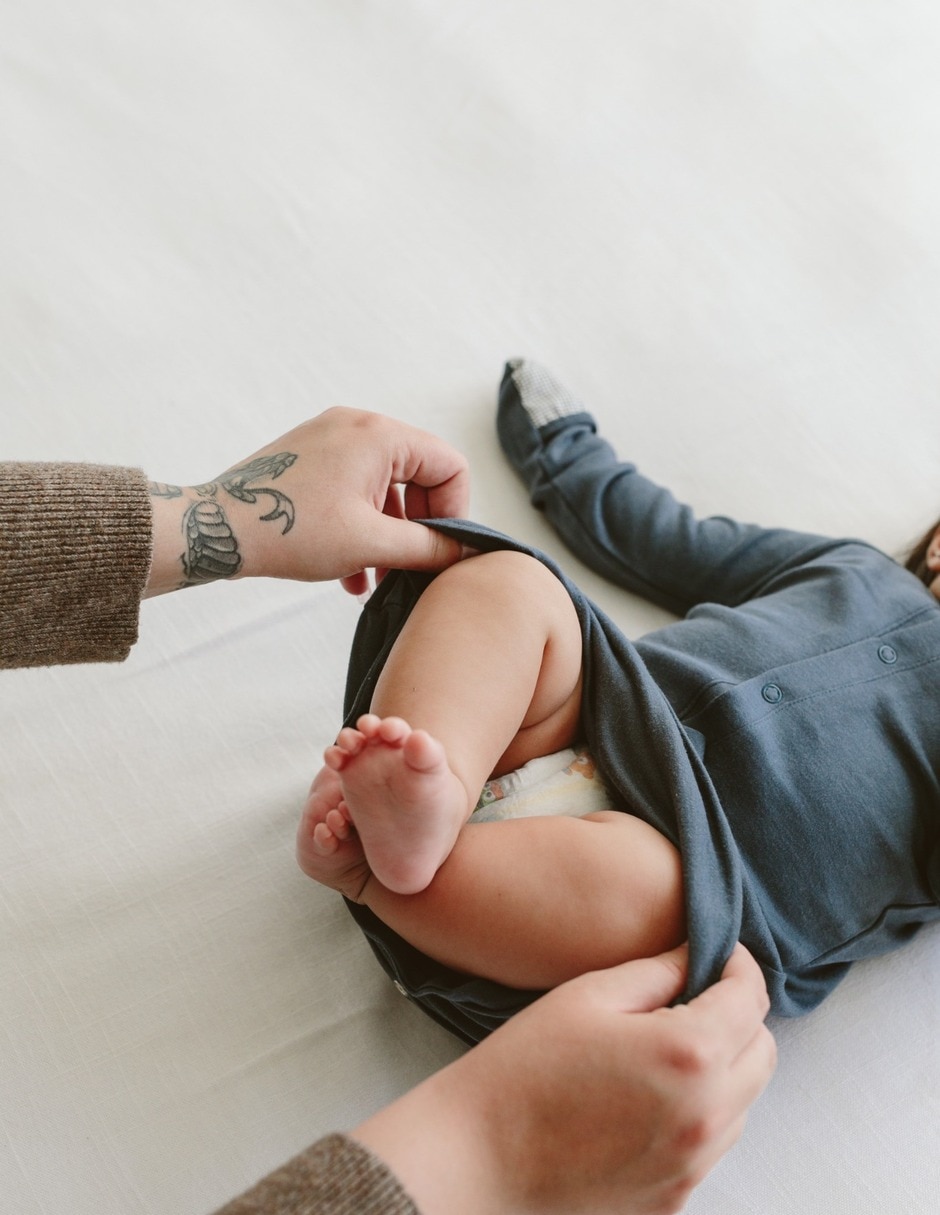 Mameluco de algodón orgánico para bebé niña 8