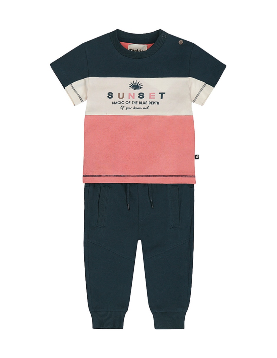 Conjunto Casual de Algodón y elastano para Bebé / Infantil Niño