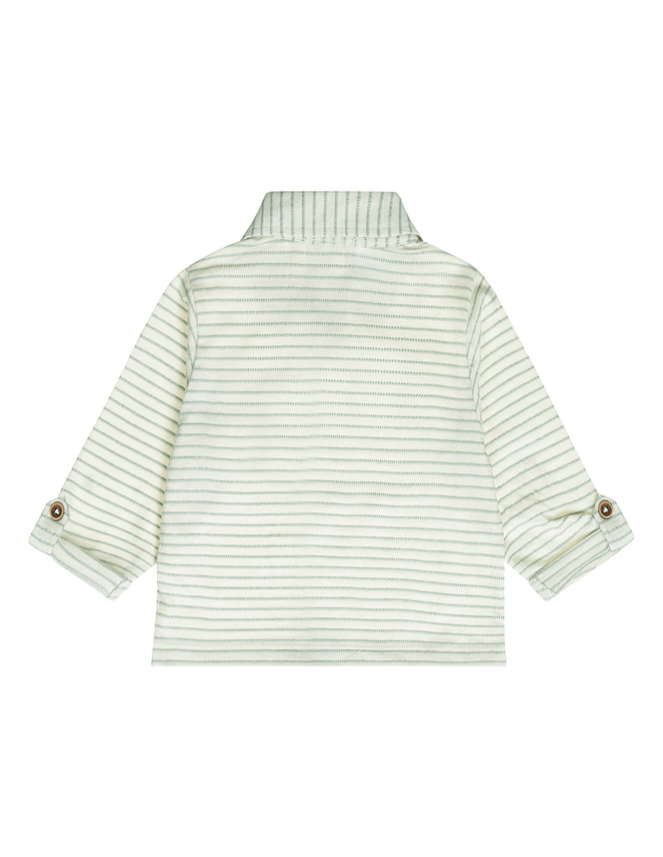 Camisa Casual de Algodón manga Larga para Bebé / Infantil Niño 2