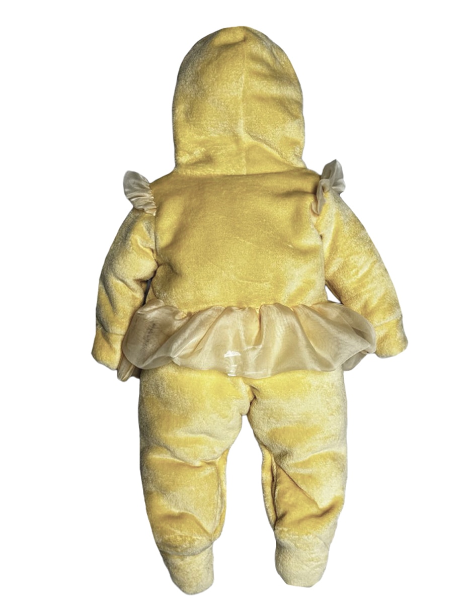 Mameluco princess de flannel para bebé niña 4
