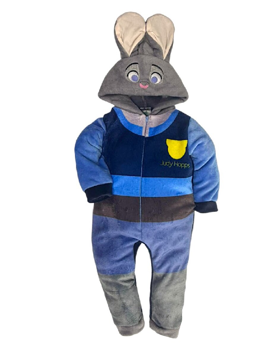 Mameluco zootopia de flannel para bebé niña 2
