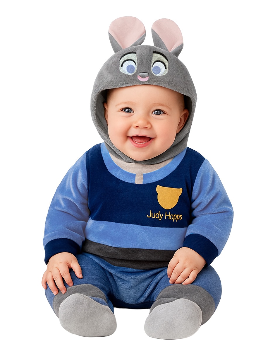 Mameluco zootopia de flannel para bebé niña Mameluco zootopia de flannel para bebé niña