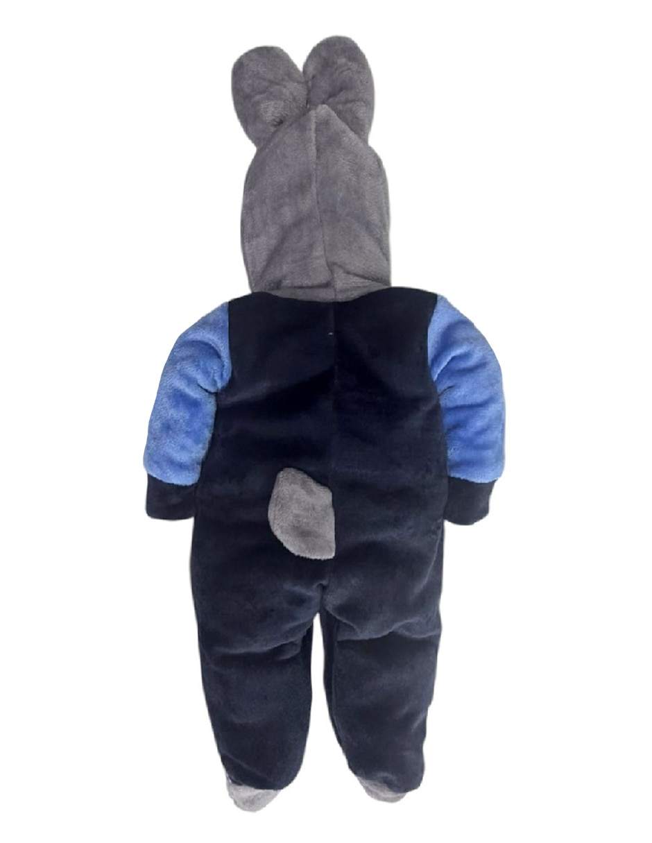 Mameluco zootopia de flannel para bebé niña 4