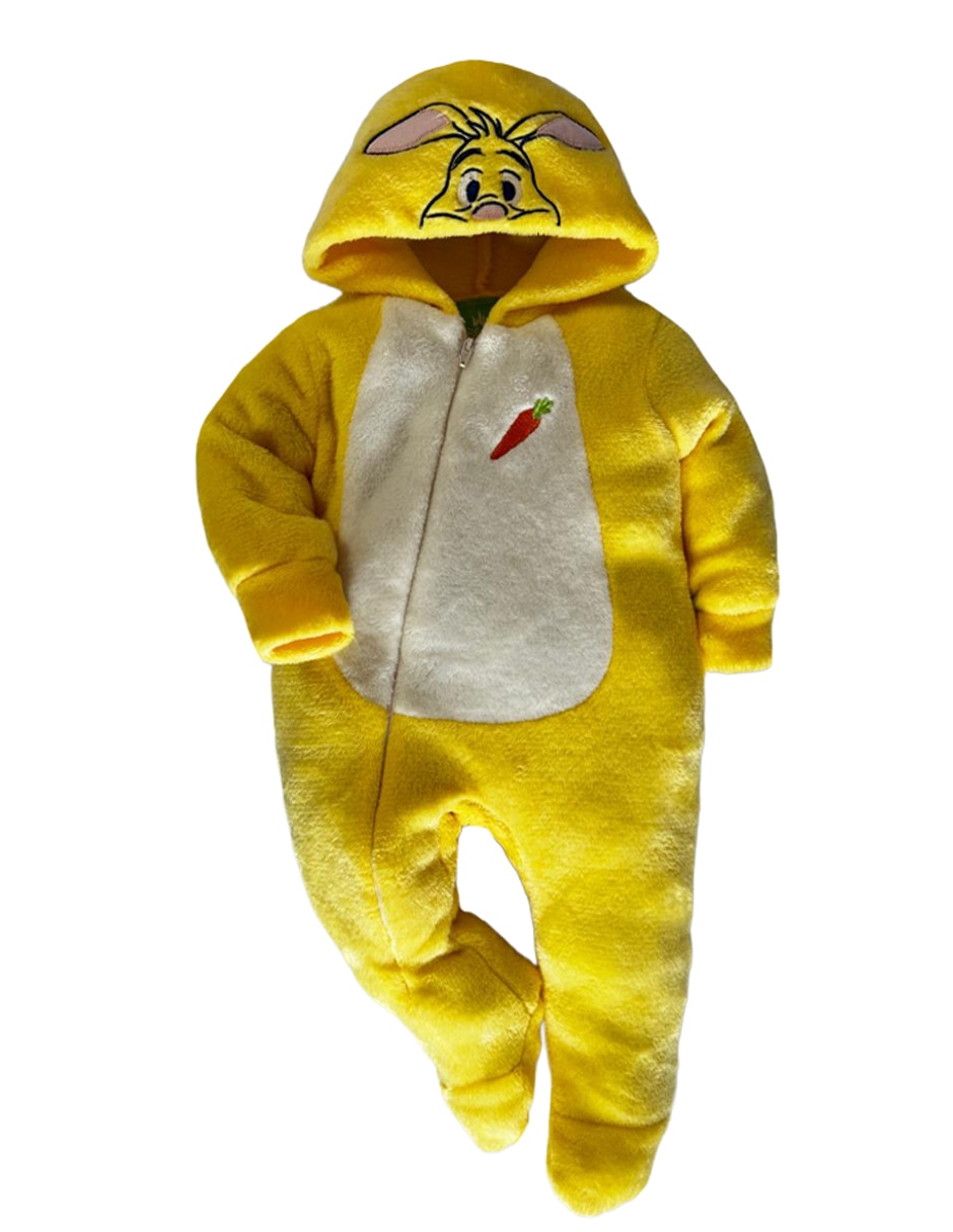 Mameluco winnie pooh de flannel para bebé unisex 2