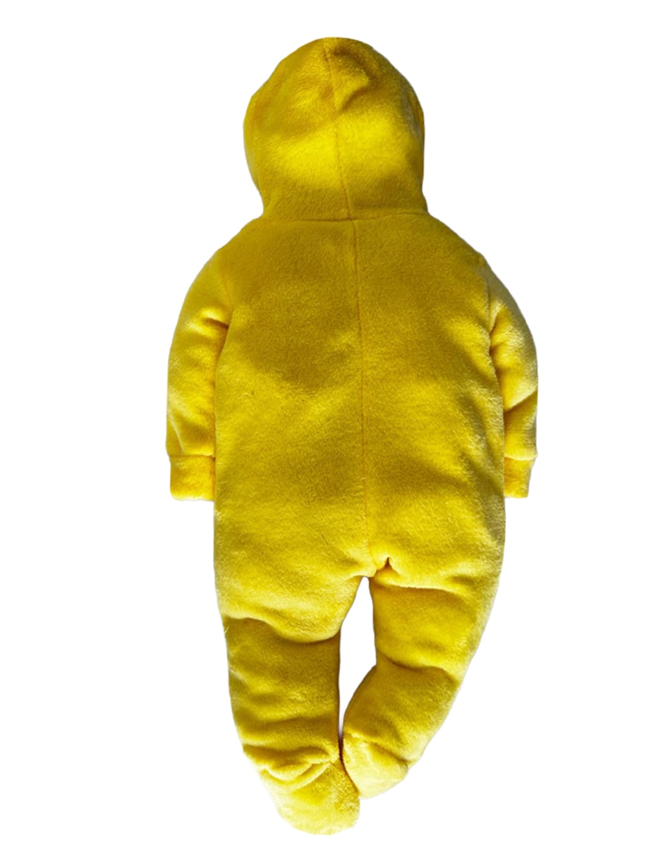 Mameluco winnie pooh de flannel para bebé unisex 3