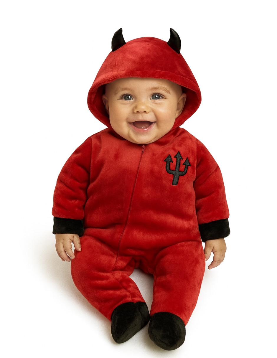 Mameluco halloween para bebé unisex 4
