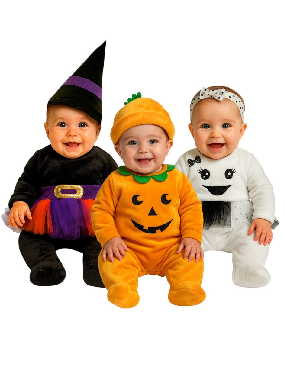 Mameluco halloween para bebé unisex