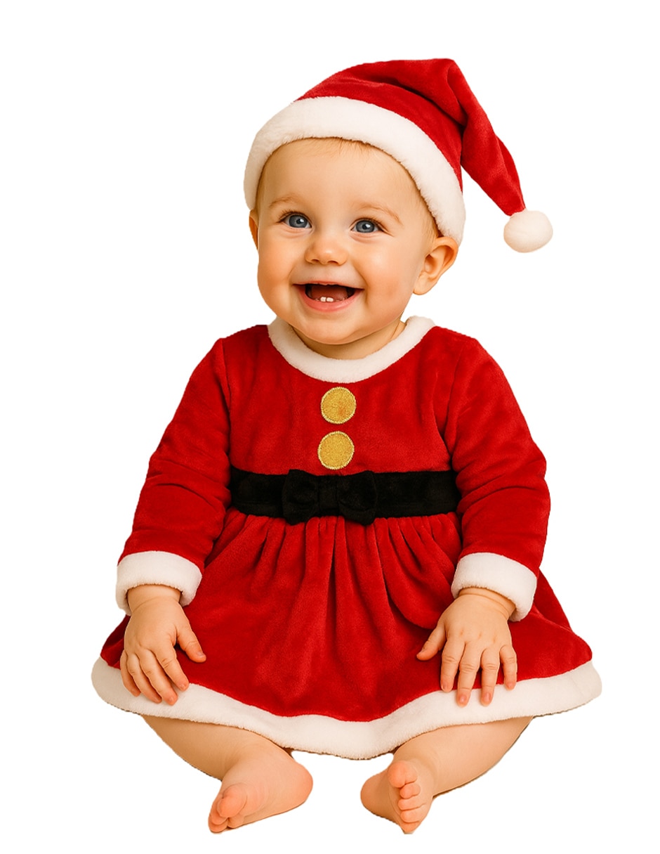 Mameluco navidad para bebé niña 4