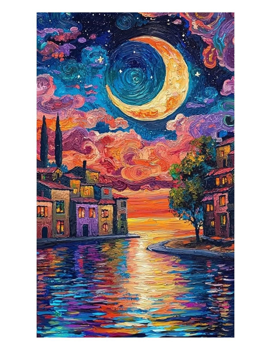 Cuadro decorativo Noche Ensueño