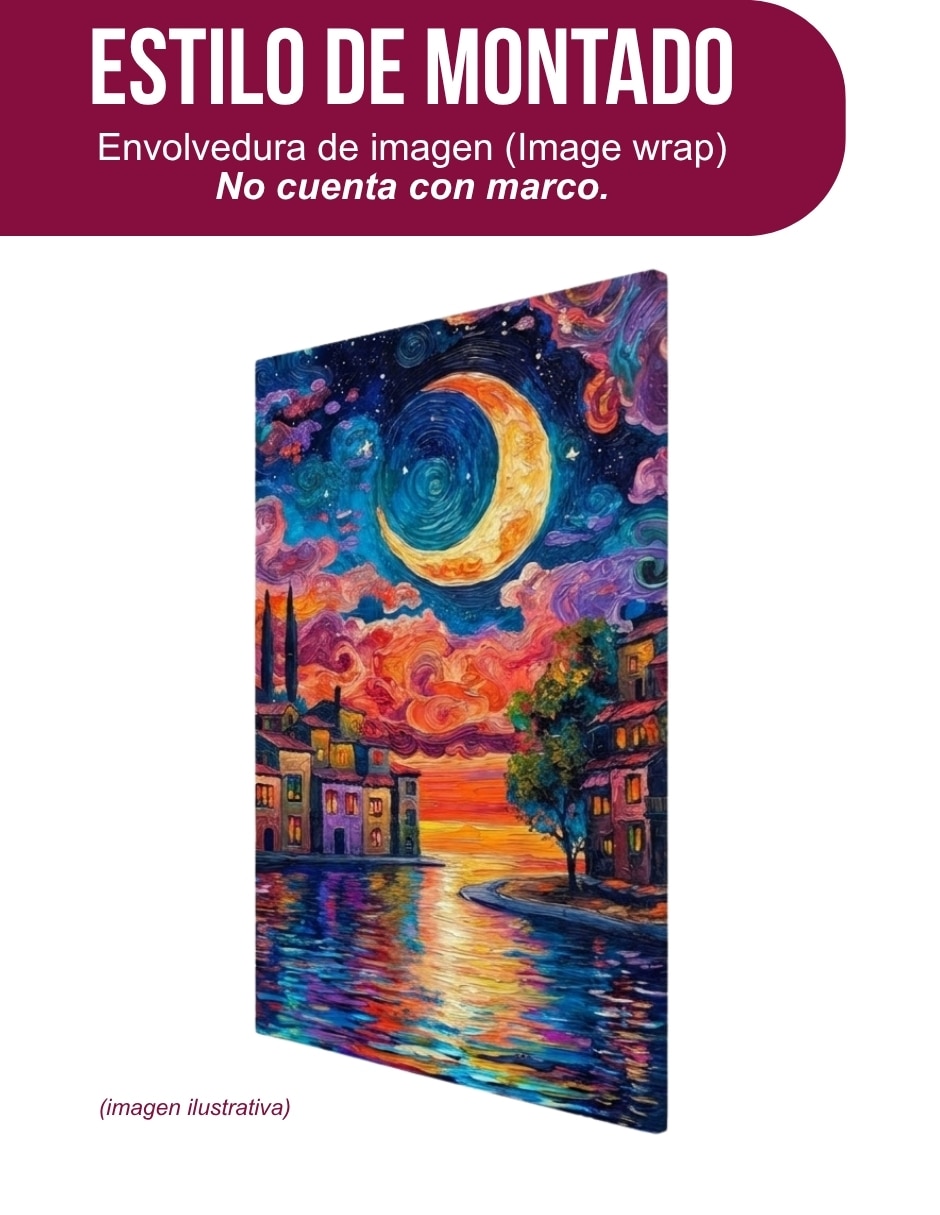 Cuadro decorativo Genérica Noche Ensueño
