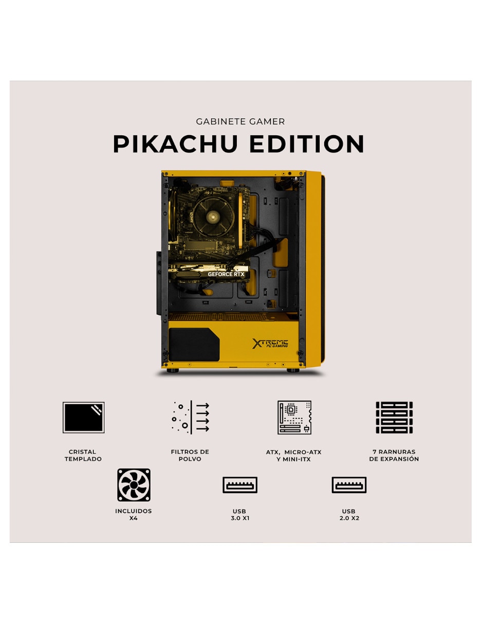 Gabinete Pikachu Edition 6