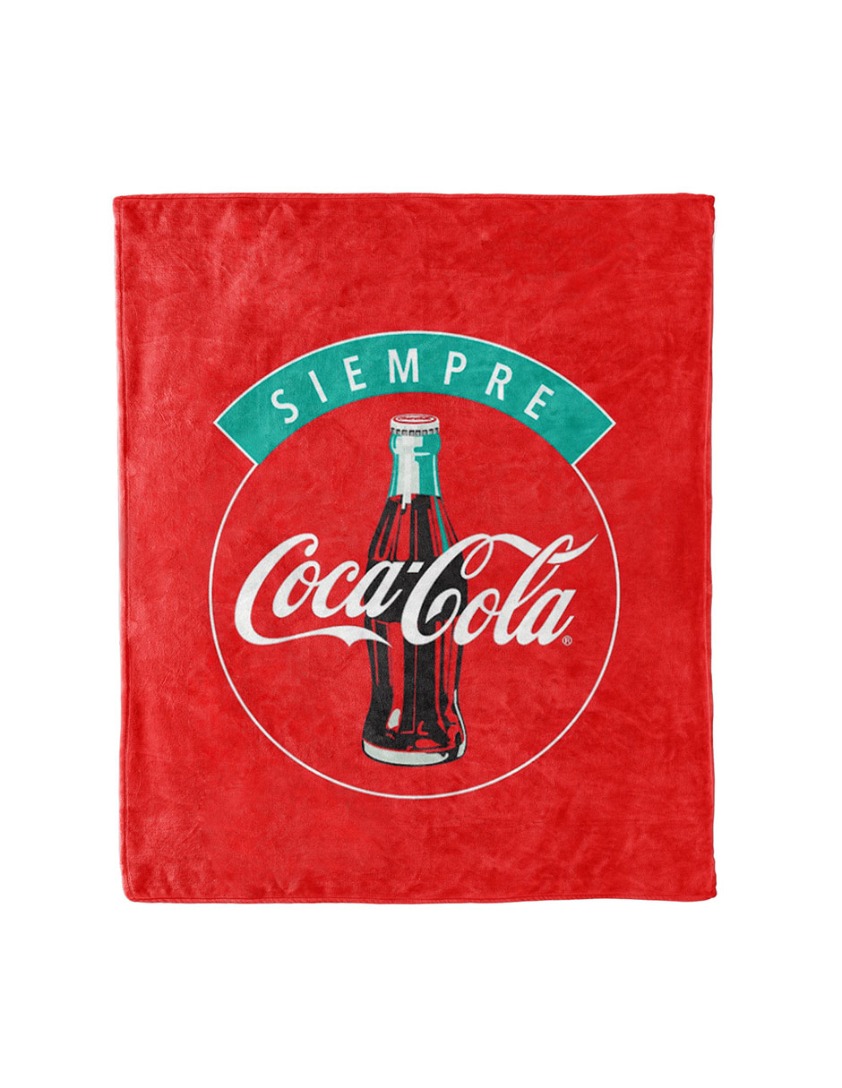 Cobertor coca-cola frazada siempre estampado logo Cobertor coca-cola frazada siempre estampado logo