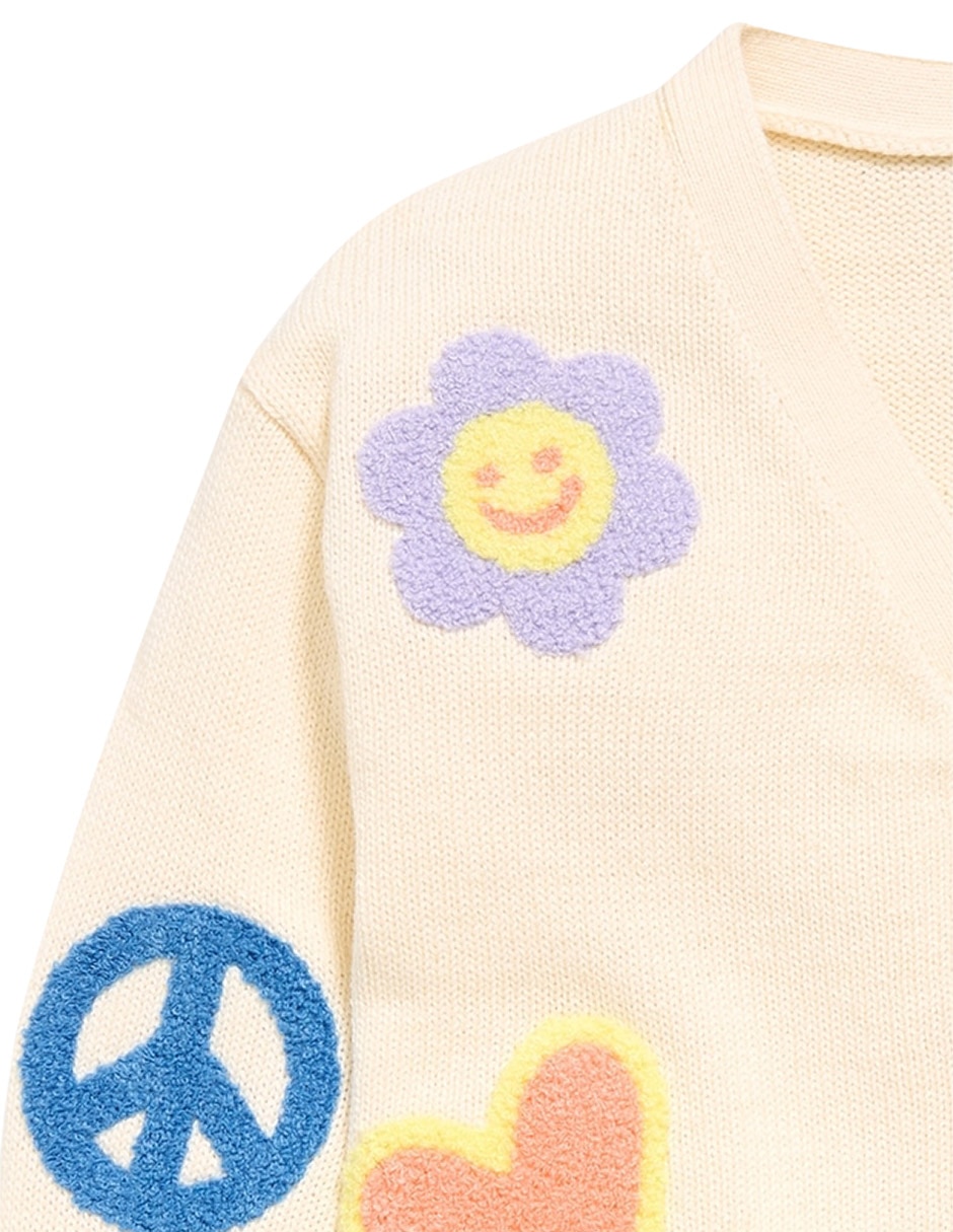 Suéter sin diseño old navy para bebé niña