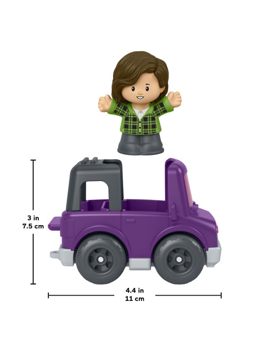 Jgo didáctico fisher-price¨ little people¨ vehículo y figura assortment little people lp core juego estimulación temprana unisex